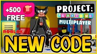 NEW WORKING CODE for ⭐PROJECT PLAYTIME MULTIPLAYER ⭐ 500 Gems ⭐ Roblox 2024 ⭐ June 23