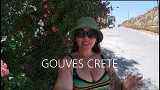 Gouves Crete Walking Tour 4k Gouves Gouves Greece Crete Greece