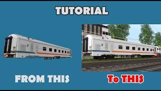 TUTORIAL merubah objek menjadi consist  TRAINZ RAILROAD SIMULATOR 2019