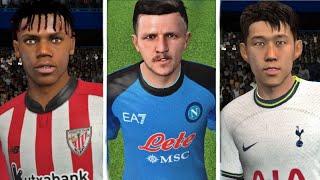 Facepack Nico Williams Mario Rui Son Heung Min  FIFA 16 MOBILE