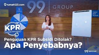 Pengajuan KPR Rumah Subsidi Ditolak? #KPR