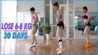 Weight Loss 6-8 Kg in 30 Days - Aerobic Dance Workout Everyday for The Best Body Shape  Eva Fitness