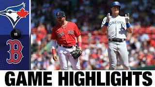 Blue Jays vs. Red Sox Game Highlights 72422  MLB Highlights