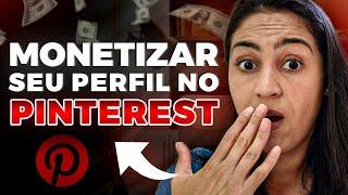 Como Monetizar seu Perfil no Pinterest - Por Tatiane Faria