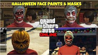 GTA 5 Online Halloween Update Upcoming Event 2024 - All Face Paints + Masks