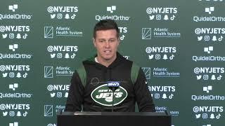 OC MIke LaFleur Press Conference  New York Jets  NFL