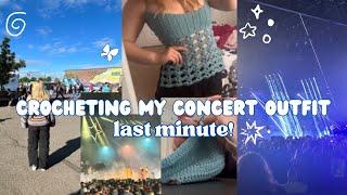 Crocheting A Top LAST MINUTE For a Concert 