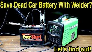 Myth Busting Can You Restore a Dead Car Battery With Welder?  Lets Settle This