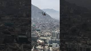 The silence of Kabul city in the past few days... 