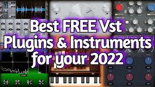 35 + Best FREE VST Effect Plugins & Vst INSTRUMENTS from 2021 for 2022 Windows & Mac - with Links