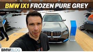 BMW iX1 Review  Frozen Pure Grey