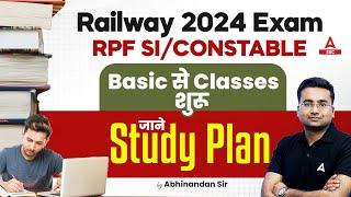 Railway 2024 Exam RPF Siconstable Basic से Classes शुरू  जाने Study Plan  By Abhinandan Sir