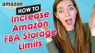 How to Increase Amazon FBA Storage Limits