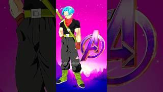 Dragonball Characters in Avengers mode Part-2 #shorts #dbz #viral #dbs #marvel #dragonball #goku 