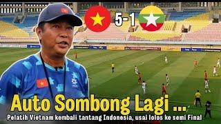  MASIH SOMBONG & BELUM TOBAT ‼️ Pelatih Vietnam U16 kembali ngomong gini usai hajar Myanmar 5-1 
