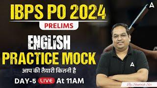 IBPS PO English Mock Test  IBPS PO Preparation Day 05  By Santosh Ray