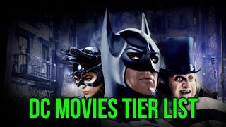 DC Movies Tier List