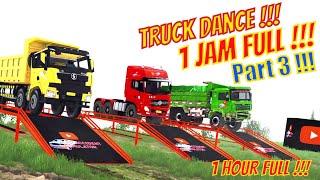 Truck Dance 1 JAM  - 1 HOUR  Part 3 TRUK JOGET LUCU  TIK TOK  EXCAVATOR TRAIN DUMP TRUCK