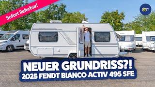 WOW 2025 Fendt Bianco Activ 495 SFE  Caravan  Test & Kaufberatung - Camperland Bong