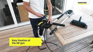 How to use the TLA 4 Telescopic Spray Lance with your high pressure washer  Kärcher UK