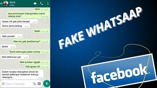 cara membuat fake chat whatsapp