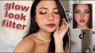 GLOW LOOK FILTER TUTORIAL On Tiktok Ginaya Ko Madali Lang MARE