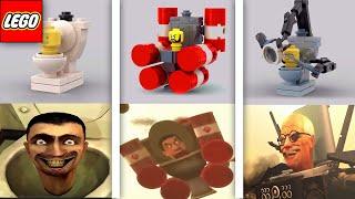 LEGO Skibidi Toilets  Comparison
