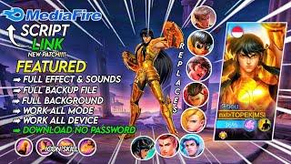 NEW Skin Chou Saint Seiya No Password MediaFire  Full Effect & Voice - New Patch