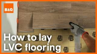 How to lay luxury click vinyl flooring  DIY