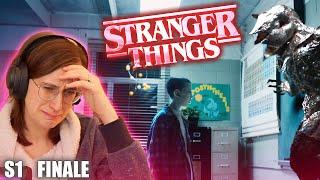 STRANGER THINGS REACTION  SEASON 1 FINALE   FIRST TIME WATCHING 