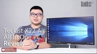 Gearbest Review Teclast X22 Air All In One PC - Gearbest.com