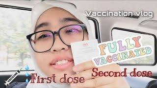 VACCINATION DAY l fully vaccinated  msudewan chancellor hall first dose and second dose