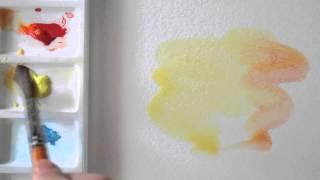 Making a watercolour Background wash