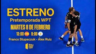 #PretemporadaWPT Franco Stupaczuk y Álex Ruiz - World Padel Tour