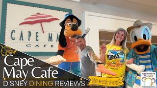 Cape May Cafe Breakfast in Disneys Beach Club Resort at Walt Disney World  Disney Dining Review