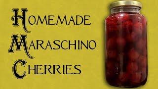 How to Make Maraschino Cherries Booze in the Kitchen - DIY Homemade Maraschino Cherries