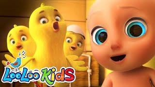 Little Chicks  Funny KIDS Songs with Johny Johny  LooLoo KIDS Nursery Rhymes