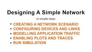 NetSim  Designing A Simple Network
