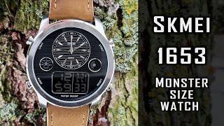 Skmei 1653 monster size watch synchronized analog-digital time #skmei #skmaiwatch #gedmislaguna