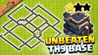 Th9 war base with linkUnbeaten base Clash of Clans