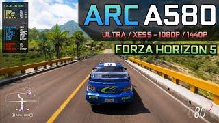 Forza Horizon 5 - Arc A580 - 1080P  1440P