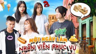 MỘT NGÀY LÀM NHÂN VIÊN PHỤC VỤ  BỘ TỨ QUỶ SỨ TẬP 120  PHIM HỌC ĐƯỜNG HÀI HƯỚC GÃY SCHOOL