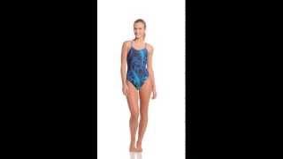 Sporti Light Wave Thin Strap Swimsuit   SwimOutlet.com