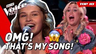 Would MILEY CYRUS turn for these young talents in The Voice Kids?   Top 10