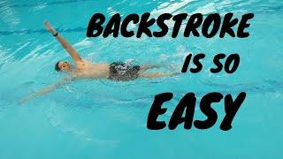 Backstroke technique for beginners Easy to follow steps