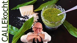 Bärlauch haltbar machen Bärlauchpesto Bärlauchbutter und Bärlauchöl