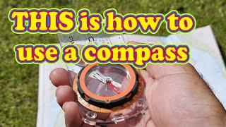 THIS is how to use a compass very simplified