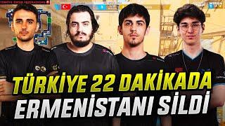 TÜRKİYE CS2 TAKIMI ERMENİSTANI YOK EDİYOR İMORR WİCADİA XFLOUD JOTTAA MÜTHİŞ OYUN ETERNAL FIRE