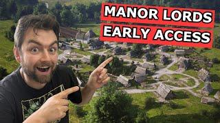 I LOVE MANOR LORDS Early Access Building a Village From The Ground UP