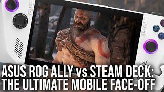 Asus ROG Ally Review vs Steam Deck The Fastest PC Handheld... But Is It The Best?